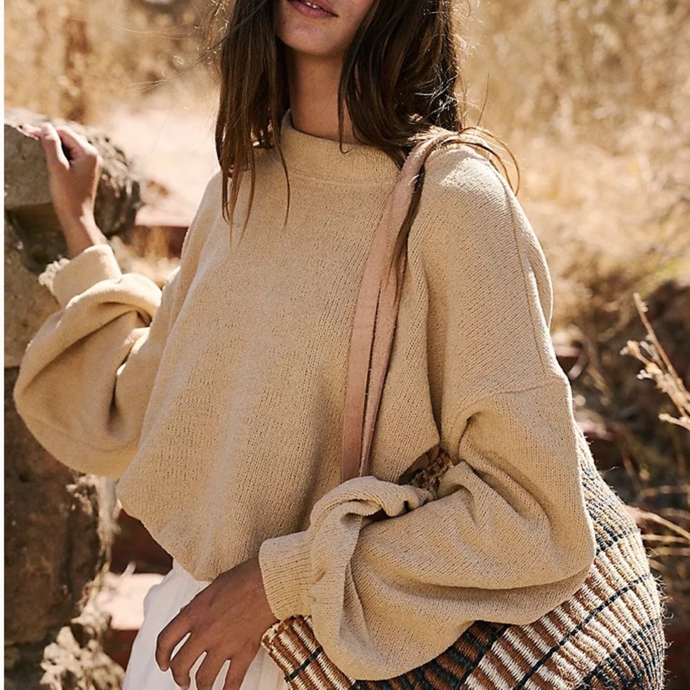 Free People Beach Happy Pullover